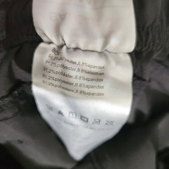 Baleaf Mens Shorts Medium Black Elastic Waist Utility Atheltic Shorts - Picture 4 of 12